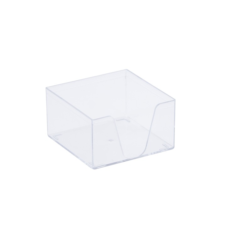Suport hartie sticky notes, 83 x 83 mm, plastic