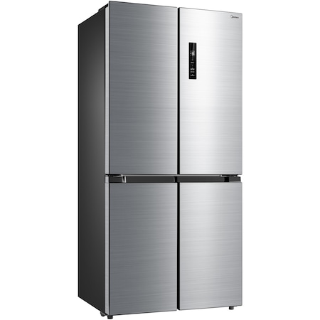 Side by Side Midea MDRF632FGF46, 474l, Clasa F, Compresor Inverter, Display, Total No Frost, H 177.5 cm, Inox
