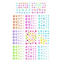 set stickere a5 pentru decor unghii lila rossa cu flori 11 buc e-402-412 imagen 47_0_
0