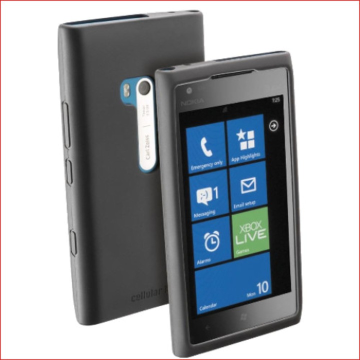Калъф за телефон Cellular Line за Nokia Lumia 900, Силиконов