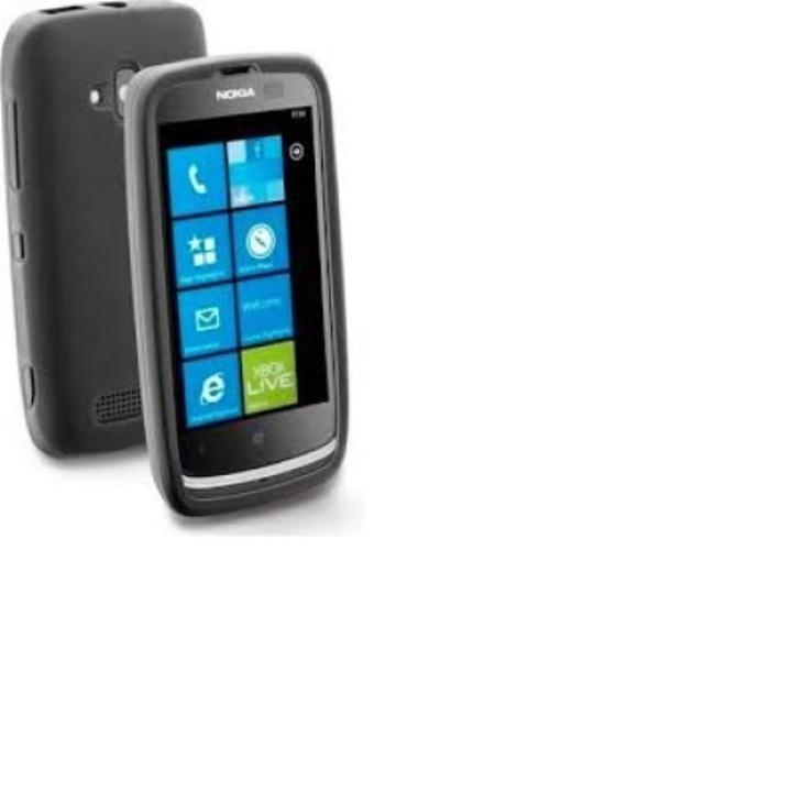 Калъф за телефон Cellular Line за Nokia Lumia 610, Силиконов