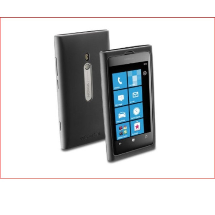 Калъф за телефон Cellular Line за Nokia Lumia 800, Силиконов