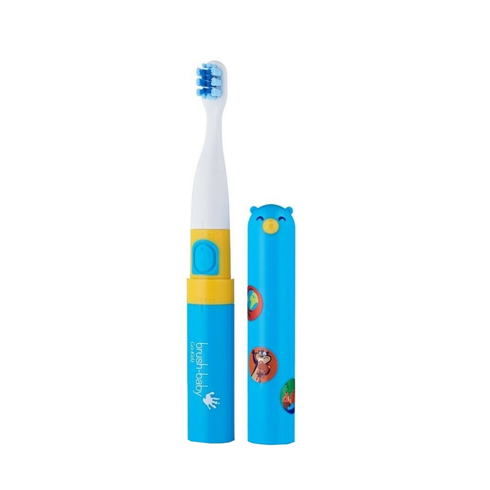 Periuta de dinti electrica Brush Baby Go-Kidz, albastra, +3 ani