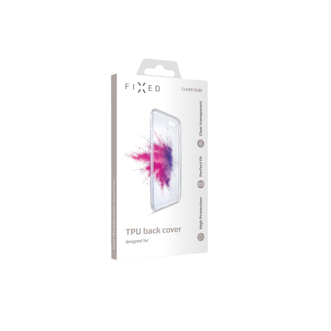 Husa gel TPU Fixed pentru Samsung Galaxy A41, Transparent