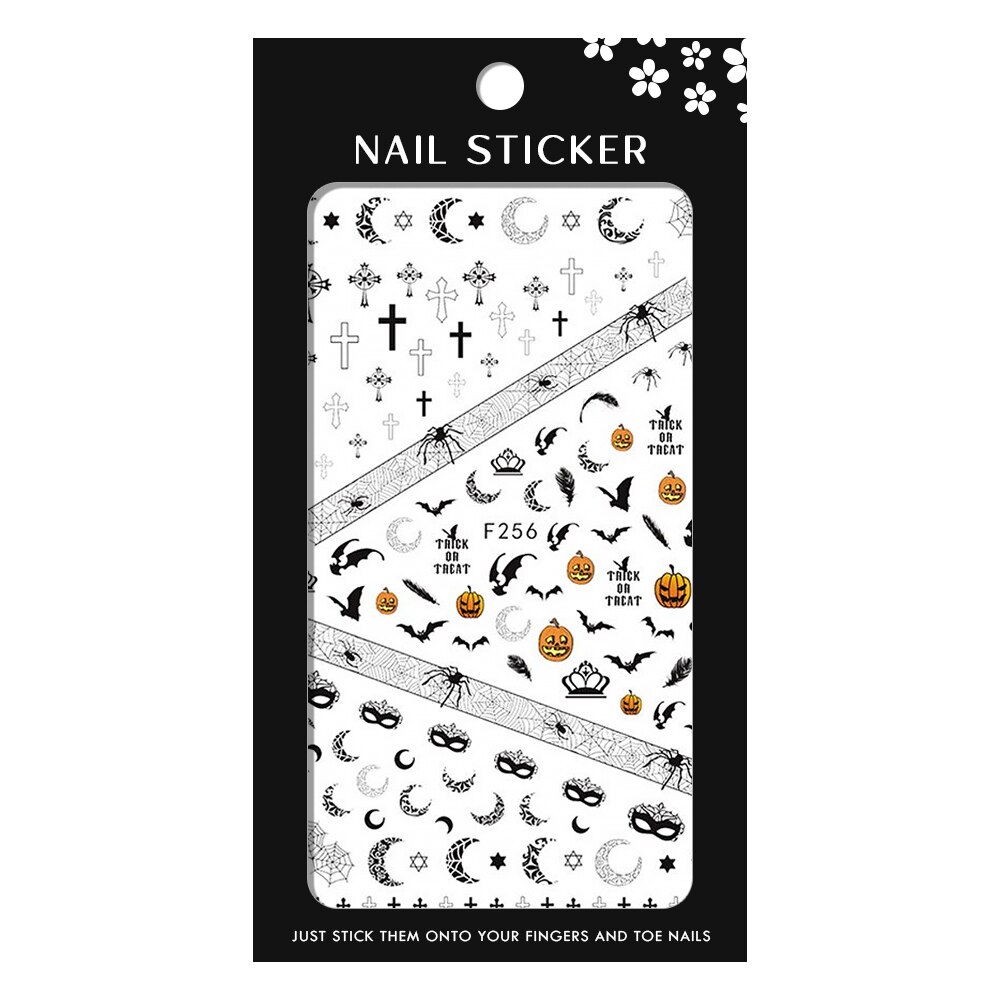 Stickere pentru decor unghii Lila Rossa, pentru Halloween, F256