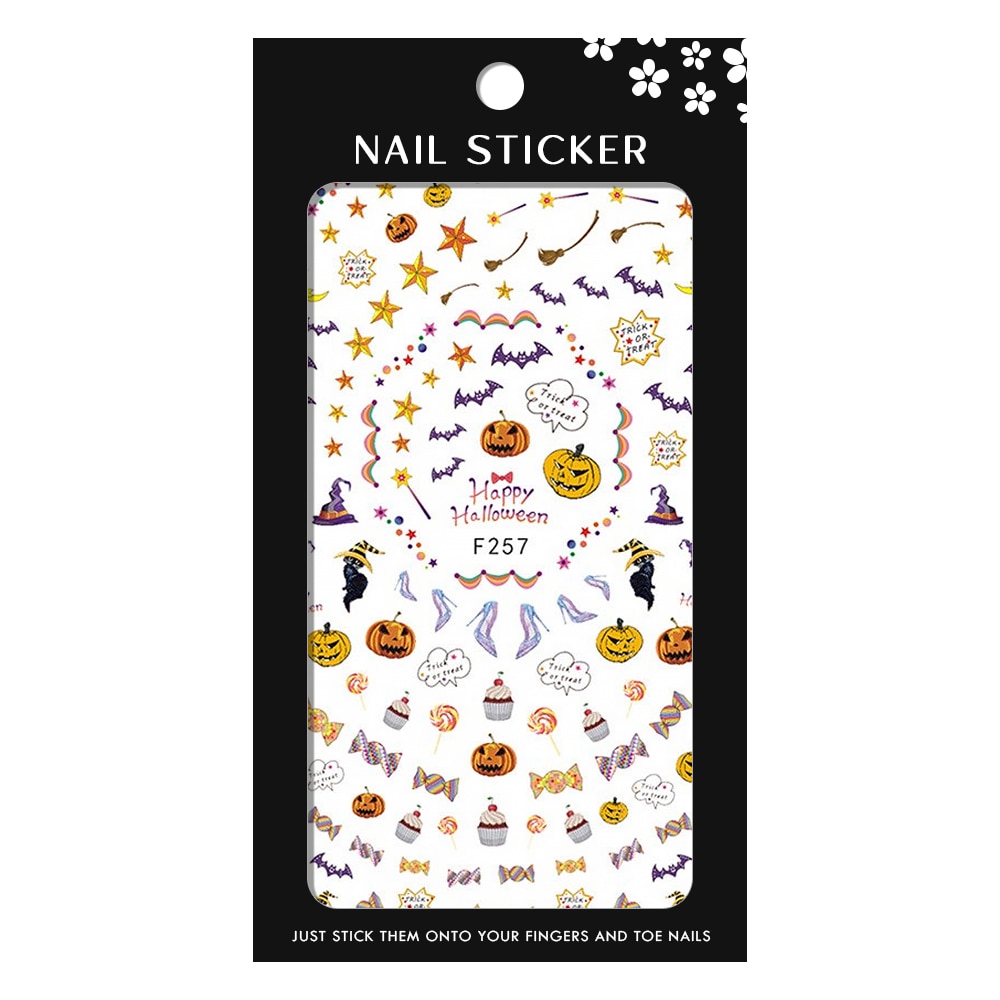 Stickere pentru decor unghii Lila Rossa, pentru Halloween, F257