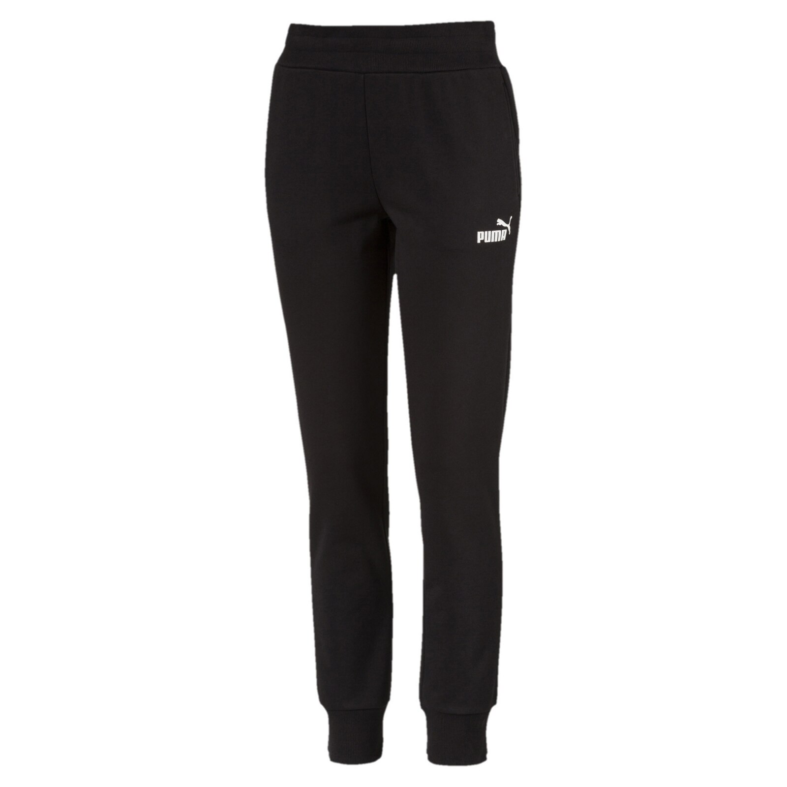 Pantaloni Puma Essentials Fleece, Negru