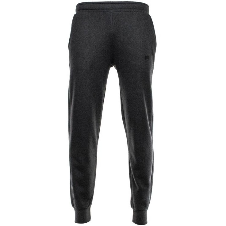 Pantaloni Puma ESS LOGO PANTS FL CUFF, Gri