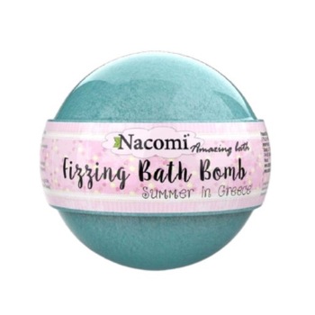 Bomboana efervescenta pentru baie, vara in Grecia, Nacomi, 2 bai, 130 g Bomboana efervescenta pentru baie, vara in Grecia, Nacomi, 2 bai, 130 g