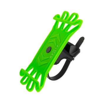 Suport telefon pentru bicicleta si motocicleta, Fixed, Bikee, Verde Suport telefon pentru bicicleta si motocicleta, Fixed, Bikee, Verde