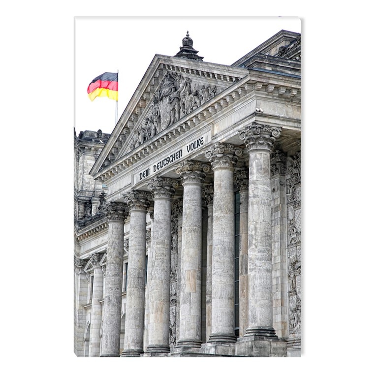 Tablou DualView Startonight Berlin - Cladirea Parlamentului, luminos in intuneric, 60 x 90 cm