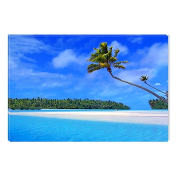 Tablou DualView Startonight Vacanta pe insula, luminos in intuneric, 80 x 120 cm Tablou DualView Startonight Vacanta pe insula, luminos in intuneric, 80 x 120 cm