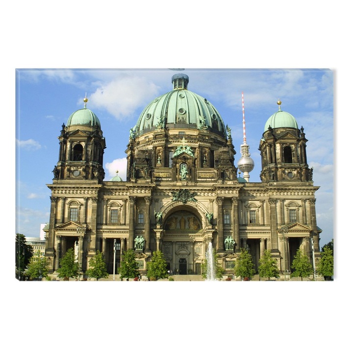 Tablou DualView Startonight Berlin - Dom, luminos in intuneric, 60 x 90 cm