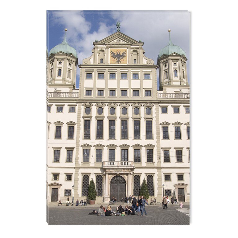 Tablou DualView Startonight Munchen - Cladire, luminos in intuneric, 60 x 90 cm