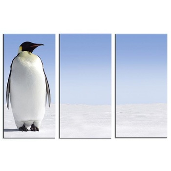 Set tablou DualView Startonight Pinguin, luminos in intuneric, 120 x 180 cm (3 piese 60 x 120 cm) Set tablou DualView Startonight Pinguin, luminos in intuneric, 120 x 180 cm (3 piese 60 x 120 cm)