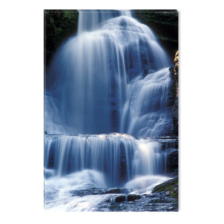 Tablou DualView Startonight Cascada alba, luminos in intuneric, 40 x 60 cm