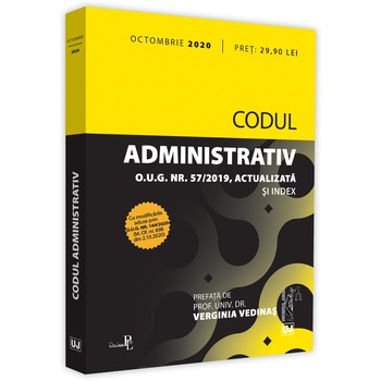 Codul administrativ: octombrie 2020, Veginia Vedinas Codul administrativ: octombrie 2020, Veginia Vedinas