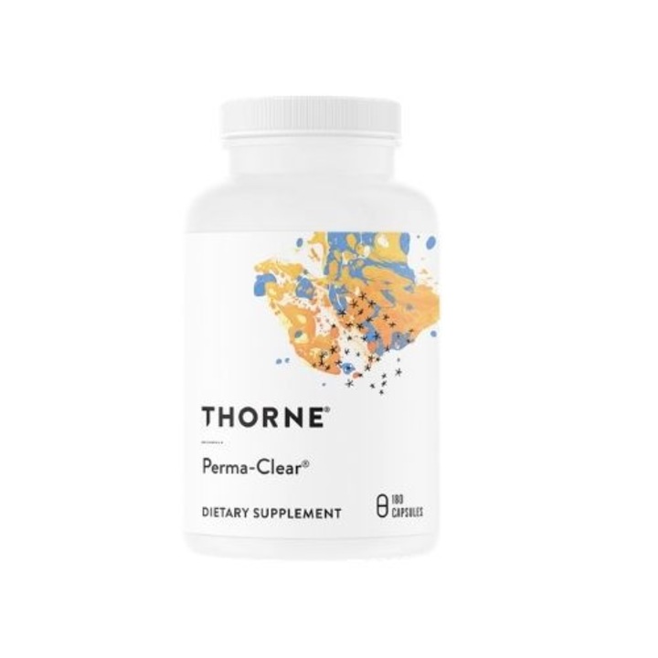 Supliment alimentar Thorne Research Perma-Clear, 180 Capsule