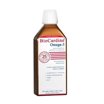 Supliment alimentar Marinex BioCardine Omega-3 200ml Supliment alimentar Marinex BioCardine Omega-3 200ml