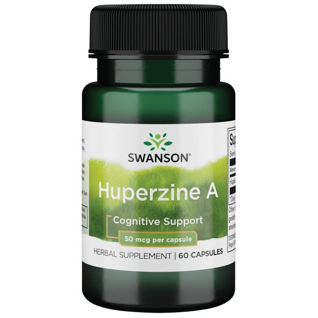 Supliment alimentar Swanson Huperzine A 50mcg, 60 capsule