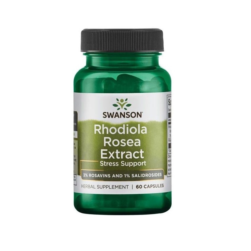 Supliment alimentar Swanson Rhodiola Rosea Extract 250mg, 60 capsule