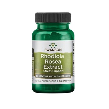 Supliment alimentar Swanson Rhodiola Rosea Extract 250mg, 60 capsule Supliment alimentar Swanson Rhodiola Rosea Extract 250mg, 60 capsule