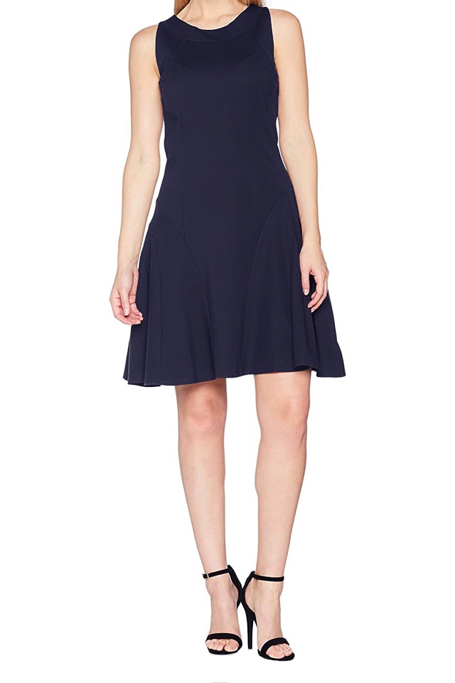 Rochie Jersey by Swing dama, Albastra