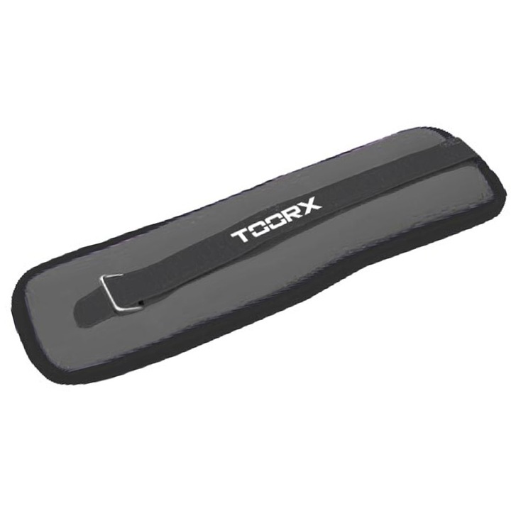 Комплект чанти за глезени 2 x 1,5 кг TOORX, сиво/черно