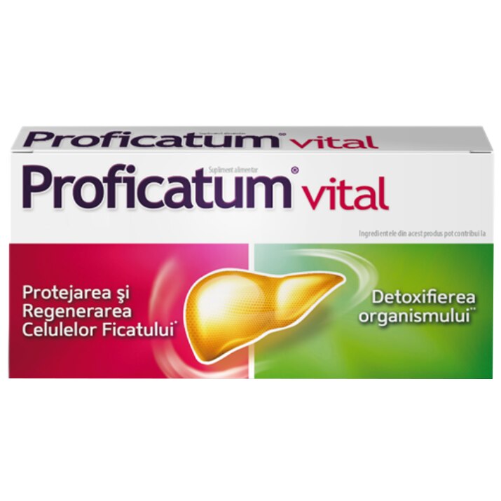 Supliment alimentar Proficatum Vital, 60 capsule