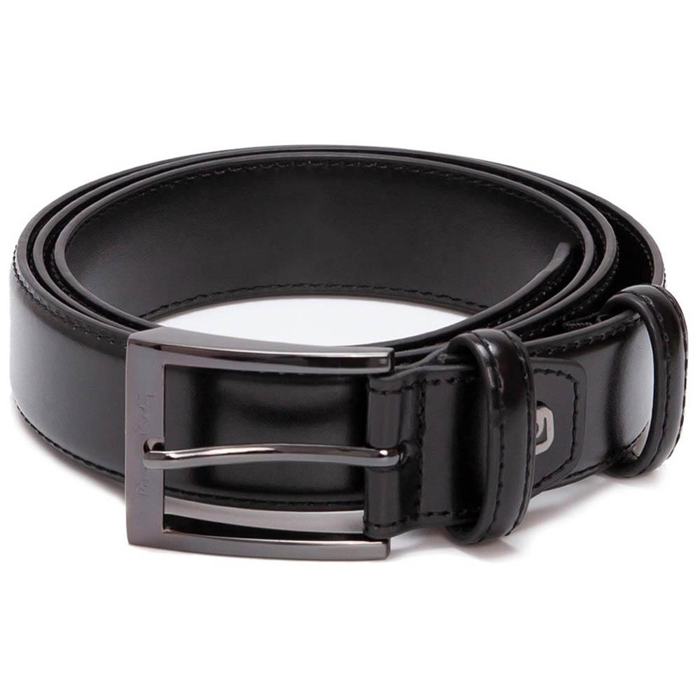 Curea barbati din piele naturala Pierre Cardin GCB321, Negru
