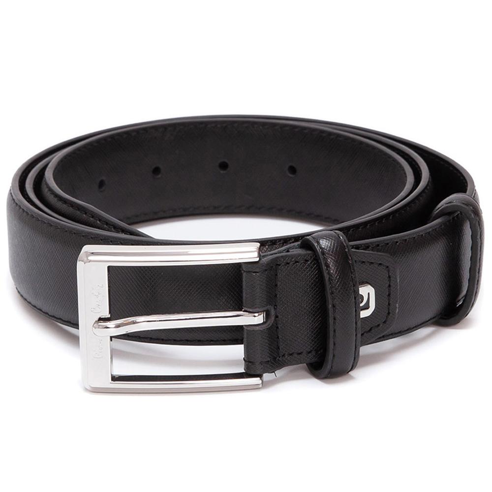 Curea barbati din piele naturala Pierre Cardin GCB320, Negru