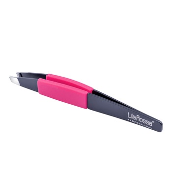 Penseta Lila Rossa, Smart, din otel inoxidabil, varf plat, model LRS-103O Penseta Lila Rossa, Smart, din otel inoxidabil, varf plat, model LRS-103O