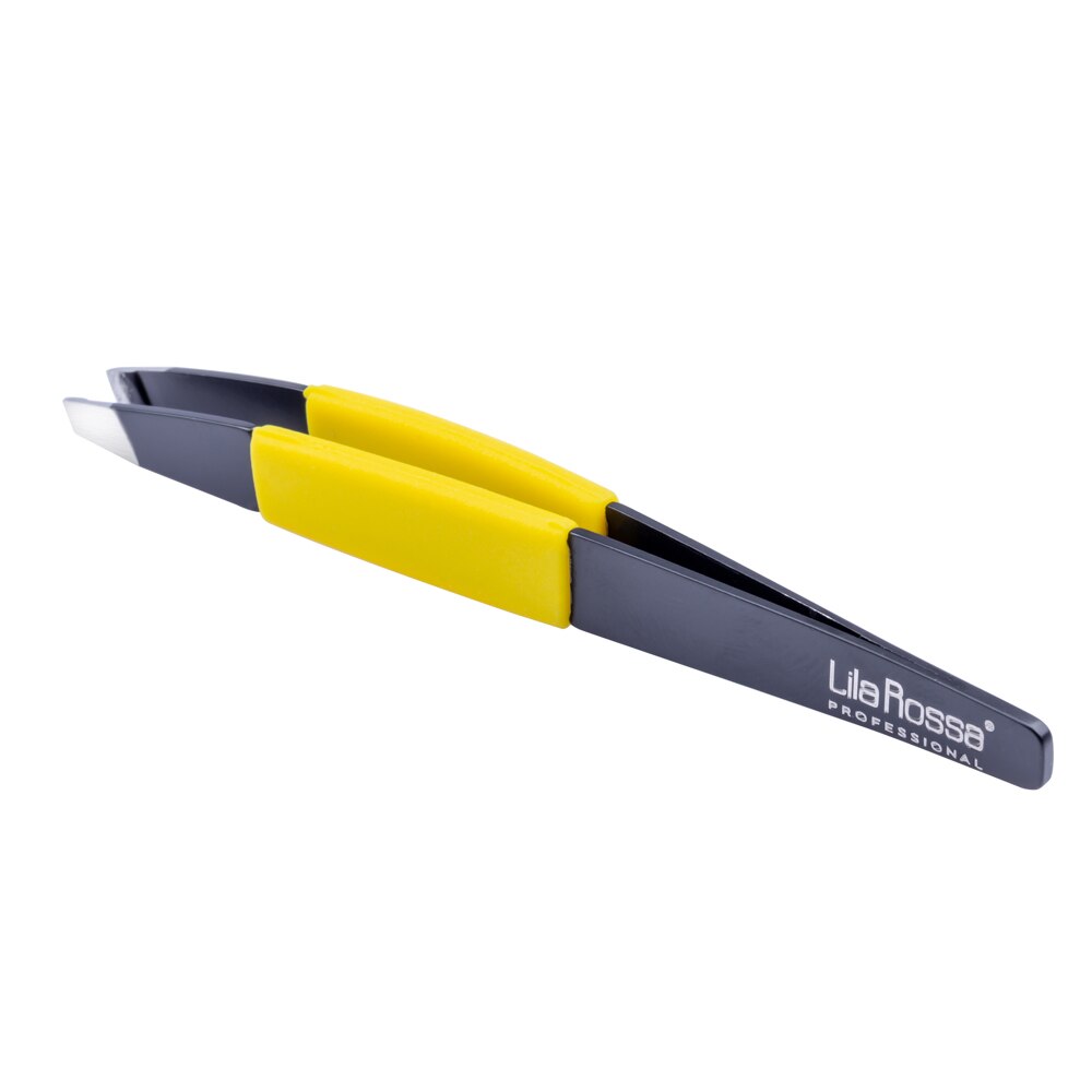 Penseta Lila Rossa, Smart, din otel inoxidabil, varf plat, model LRS-103Y