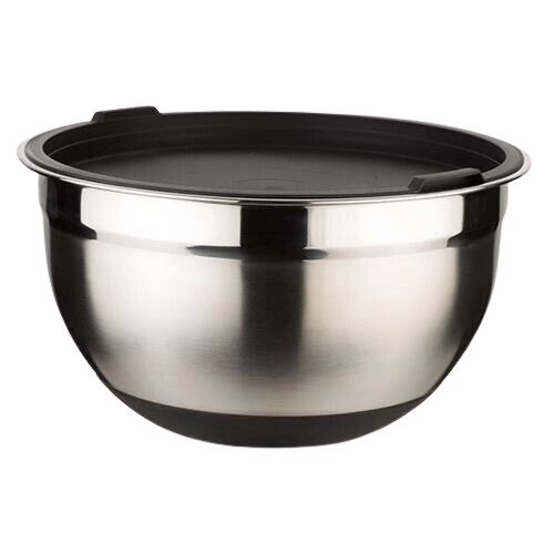 Bol 16 cm din otel inoxidabil satinat cu baza din silicon si capac de plastic Acer NAVA NV 210 001