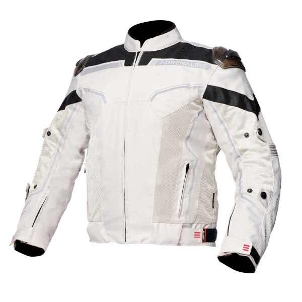 Geaca moto textil Adrenaline Virgo, gri, marime XL