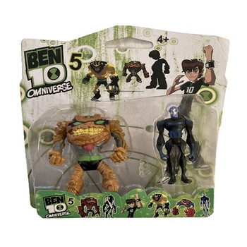 Set 2 figurine tip Ben 10 ,multicolor H 9 cm Set 2 figurine tip Ben 10 ,multicolor H 9 cm