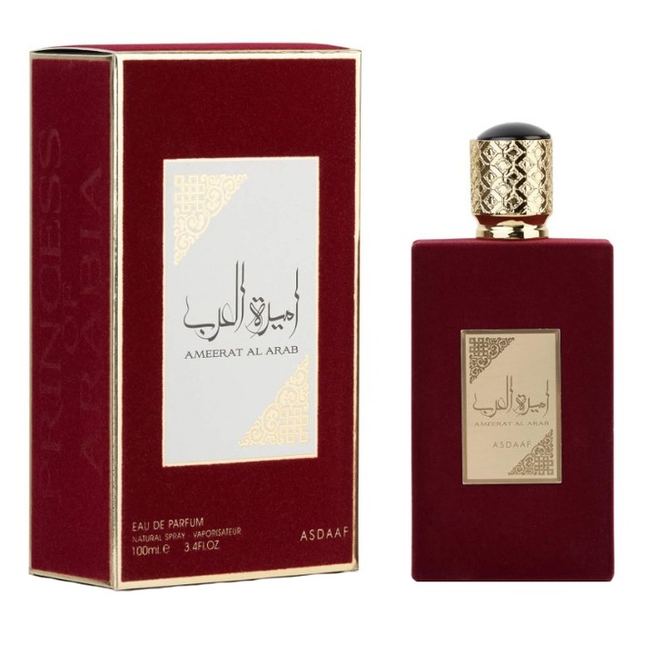 Apa de Parfum Lattafa, Asdaaf Ameerat Al Arab, Femei, 100 ml