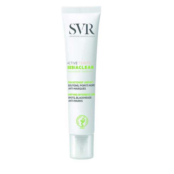 Crema SVR Sebiaclear Active Teinte anti-imperfectiuni, 40 ml