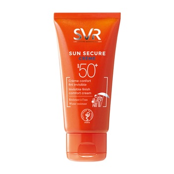 Crema SVR Sun Secure Crema SPF50+ pentru piele sensibila, 50 ml Crema SVR Sun Secure Crema SPF50+ pentru piele sensibila, 50 ml
