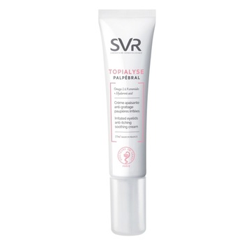 Crema cu efect anti-inflamator SVR Topialyse Palpebral pentru pleoape iritate, 15 ml Crema cu efect anti-inflamator SVR Topialyse Palpebral pentru pleoape iritate, 15 ml