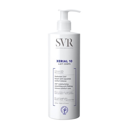 Мляко за тяло SVR Xerial 10, За суха кожа, Против лющене