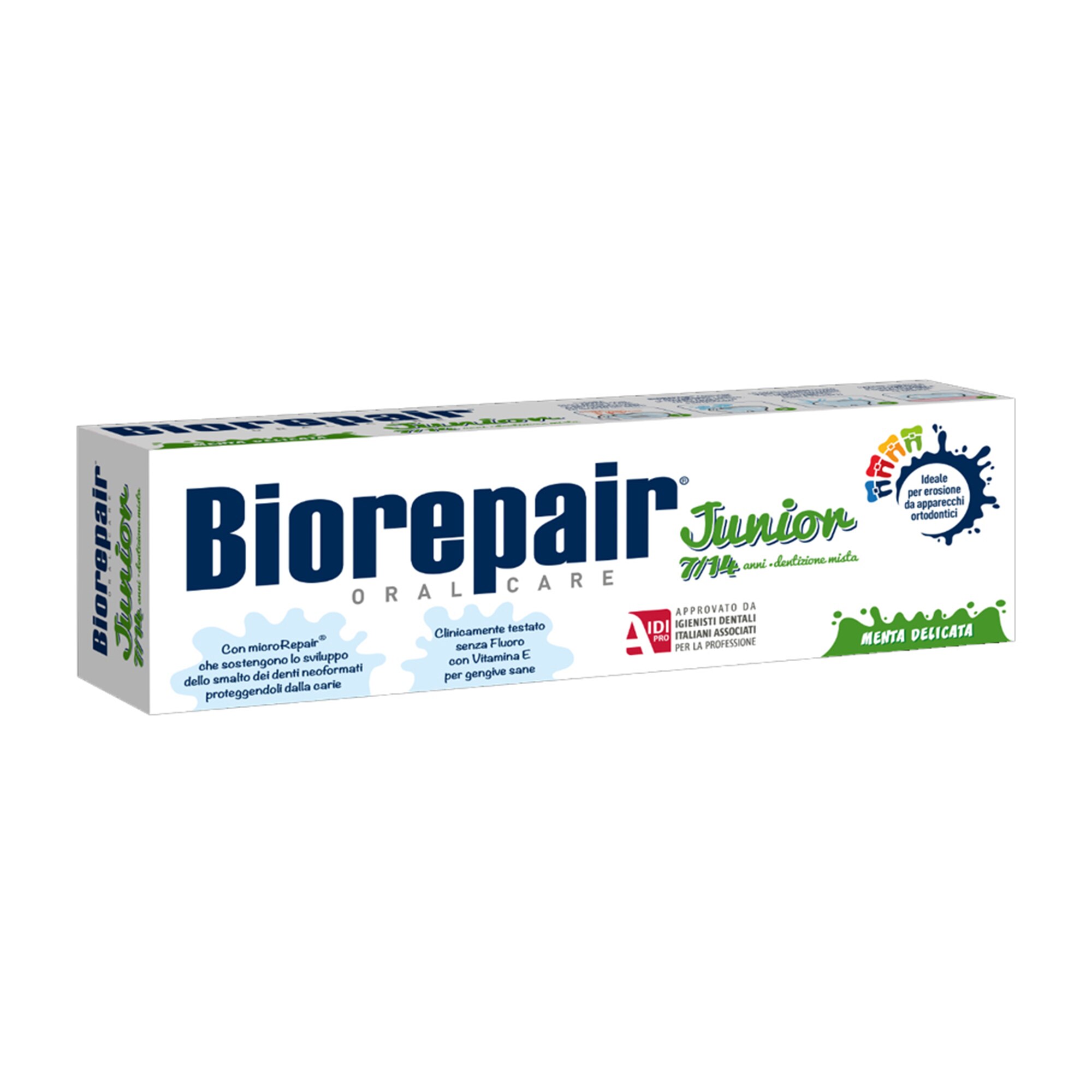 Pasta de dinti Biorepair Junior 7-14 ani, 75 ml