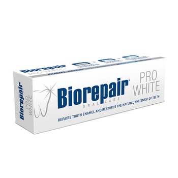 Pasta de dinti Biorepair Pro White, 75 ml Pasta de dinti Biorepair Pro White, 75 ml
