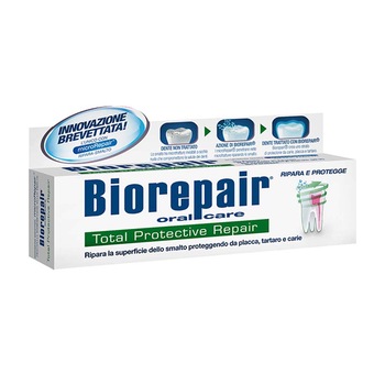 Pasta de dinti Biorepair Protezione Totale, 75 ml Pasta de dinti Biorepair Protezione Totale, 75 ml