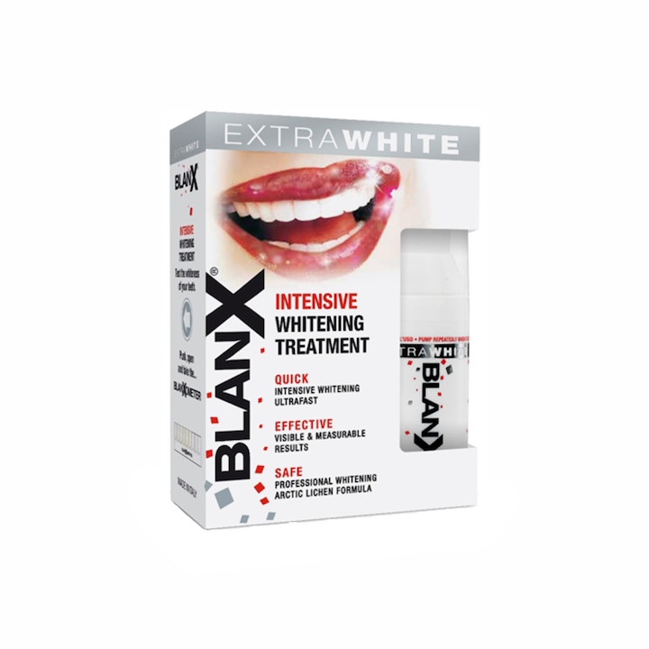 Паста за зъби Blanx Extra White, За интензивно избелване, 50 мл
