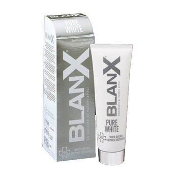 Pasta de dinti Blanx Pro Pure White cu enzime, 75 ml Pasta de dinti Blanx Pro Pure White cu enzime, 75 ml