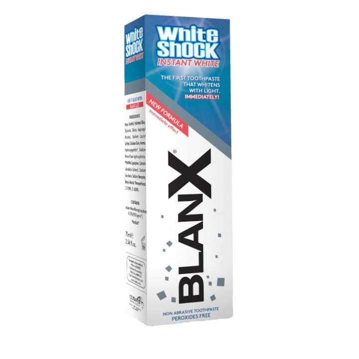 Паста за зъби Blanx White Shock, 75 мл