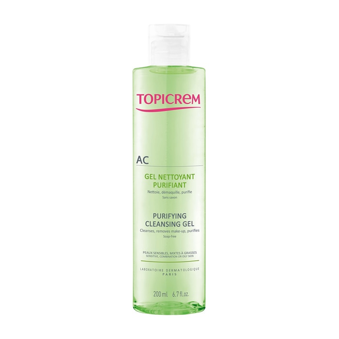 Gel de curatare Topicrem AC purifiant, 200 ml