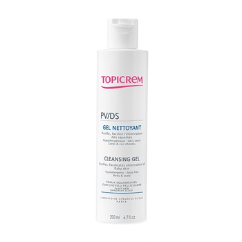 Gel purifiant Topicrem PV/DS corp si par, 200 ml Gel purifiant Topicrem PV/DS corp si par, 200 ml
