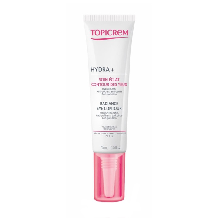Topicrem Hydra + Radiance Szemkörnyék krém, 15 ml
